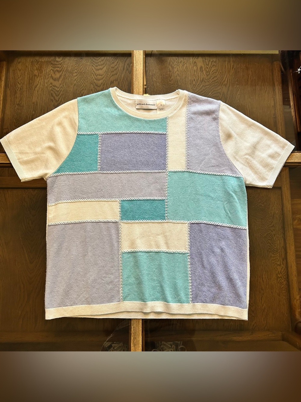 Alfred Dunner Women’s Color-block Knit T-Shirt